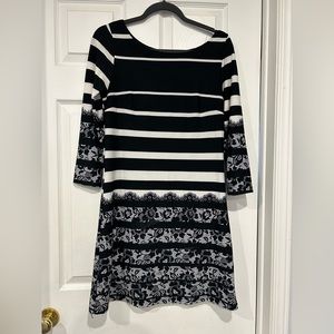 Black/White Dress. Worn once.